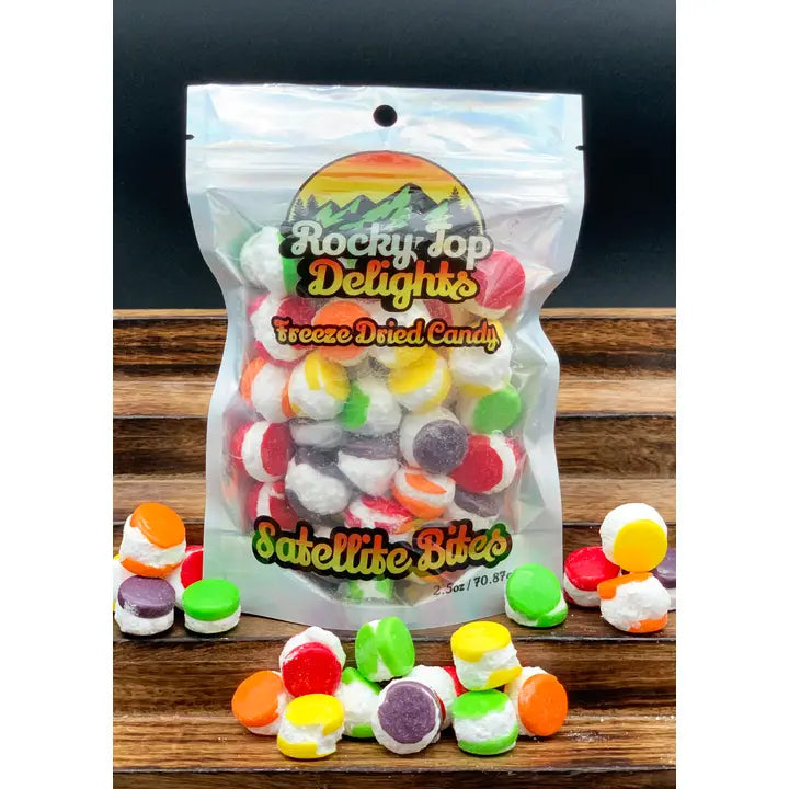 Rocky Top Delights: Freeze Dried Candy: Satellite Bites