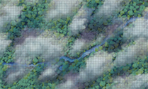 Dungeons & Dragons: Icons of the Realms: Sky Battle Mat