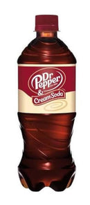 20oz Bottle: Dr Pepper Cream Soda