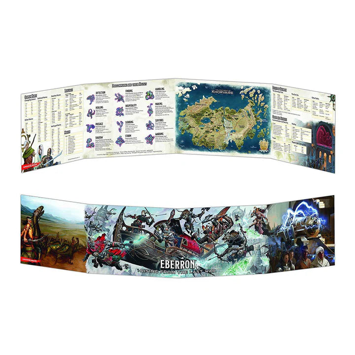D&D DM Screen: Eberron (Rising From The Last War)