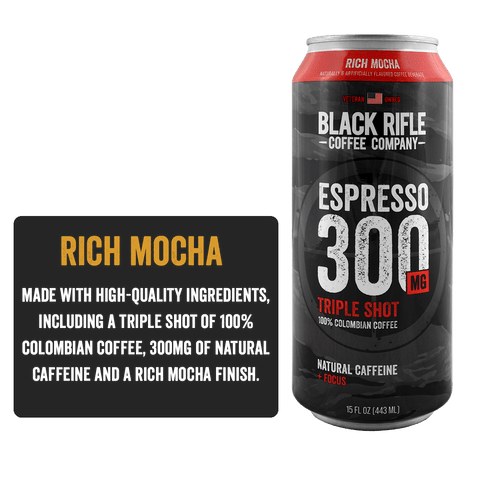 15oz Can: Black Rifle Coffee: Rich Mocha