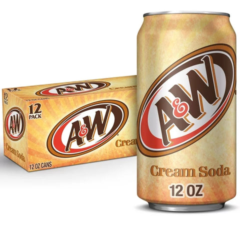 12oz Can: A&W Cream Soda