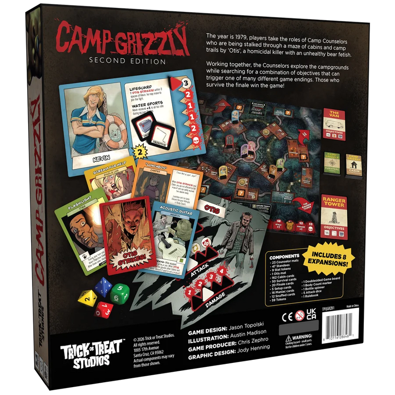 Trick or Treat Studios: Camp Grizzly: Second Edition