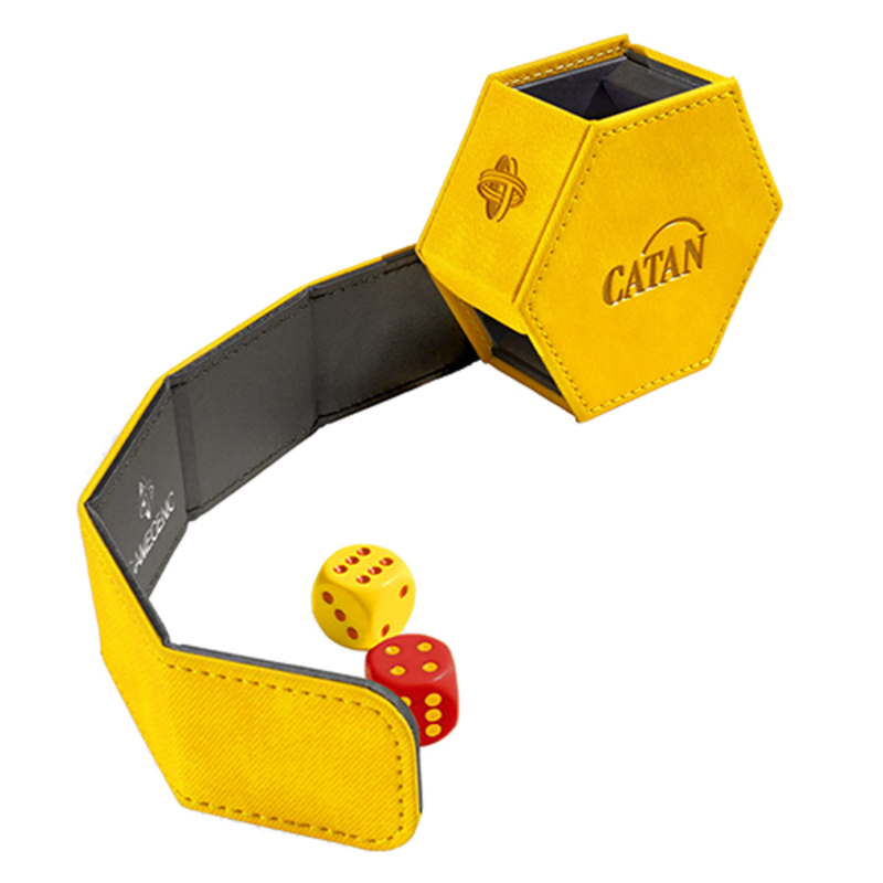 Catan: Hexatower Premium Dice Tower: Yellow