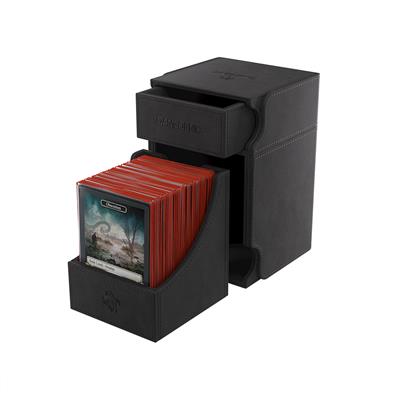 Gamegenic: Watchtower 100+ XL Card Convertible Deck Box: Black