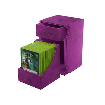 Gamegenic: Watchtower 100+ XL Card Convertible Deck Box: Purple