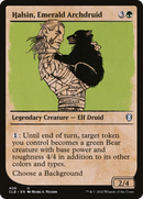 Halsin, Emerald Archdruid (Showcase) [Commander Legends: Battle for Baldur's Gate]