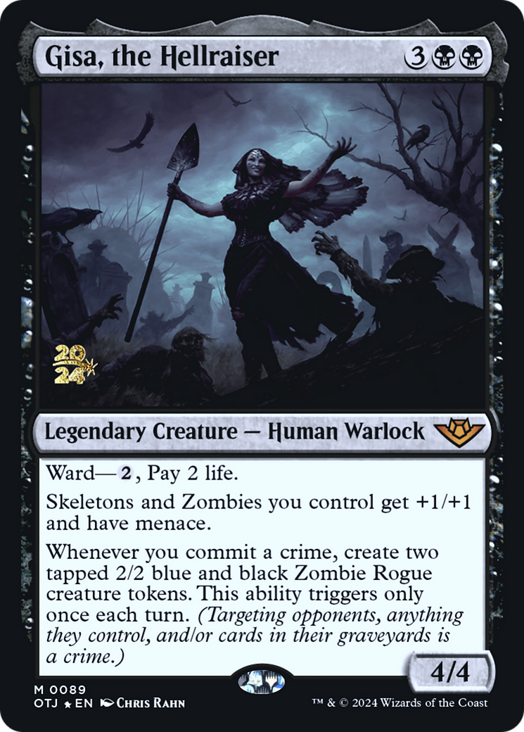Gisa, the Hellraiser [Outlaws of Thunder Junction Prerelease Promos]