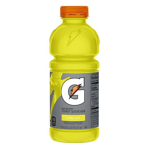 20oz Bottle:  Gatorade: Lemon-Lime