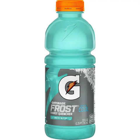 20oz Bottle:  Gatorade: Frost: Artic Blitz