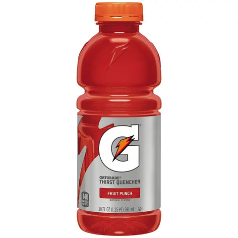 20oz Bottle:  Gatorade: Fruit Punch