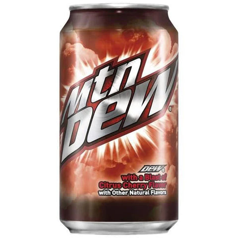 12oz Can: Mountain Dew: Citrus Cherry