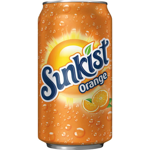 12oz Can: Sunkist Orange