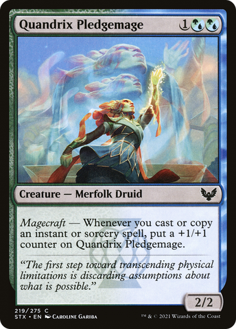 Quandrix Pledgemage [Strixhaven: School of Mages]