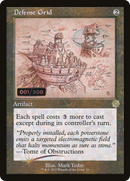 Defense Grid (Retro Schematic) (Serialized) [The Brothers' War Retro Artifacts]