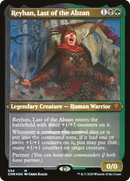 Reyhan, Last of the Abzan (Etched) [Commander Legends]
