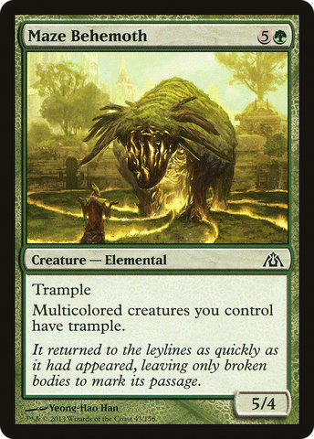 Maze Behemoth [Dragon's Maze]
