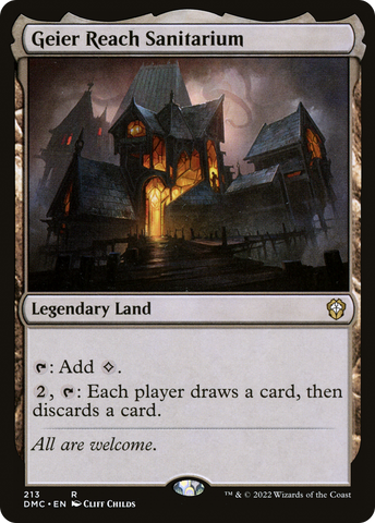 Geier Reach Sanitarium [Dominaria United Commander]