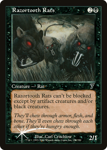 Razortooth Rats [Seventh Edition]