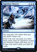 Ingenious Mastery [Strixhaven: School of Mages Prerelease Promos]
