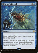 Hurkyl's Recall [The List]