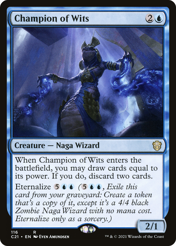 Champion of Wits [Commander 2021]
