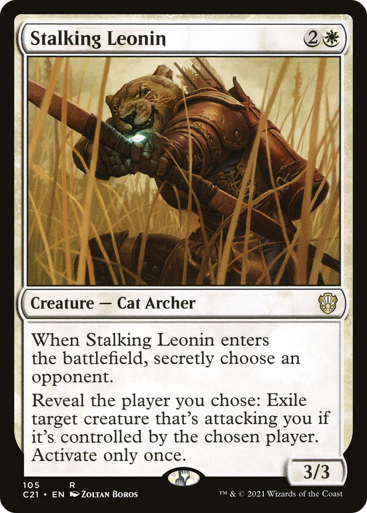 Stalking Leonin [Commander 2021]