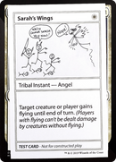Sarah's Wings (2021 Edition) [Mystery Booster Playtest Cards]