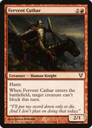 Fervent Cathar [Avacyn Restored]