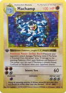 Machamp (Base Set Shadowless) 008/102  - 1st Edition Holofoil Deck Exclusives - Holo Rare
