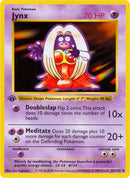 Jynx 031  - 1st Edition Base Set Shadowless - Uncommon
