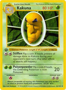 Kakuna 033  - Unlimited Base Set Shadowless - Uncommon