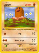 Diglett 047  - Unlimited Base Set Shadowless - Common