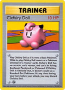 Clefairy Doll  - Unlimited Base Set Shadowless - Rare