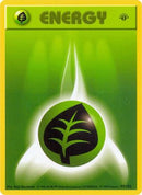 Grass Energy 099  - 1st Edition Base Set Shadowless - Common