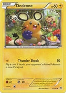 Dedenne 057  - Reverse Holofoil XY  BREAKthrough - Uncommon
