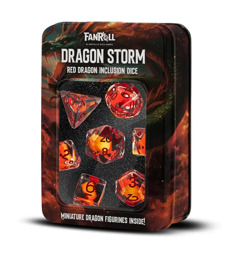 Dragon Storm Inclusion Dice-Red Dragon