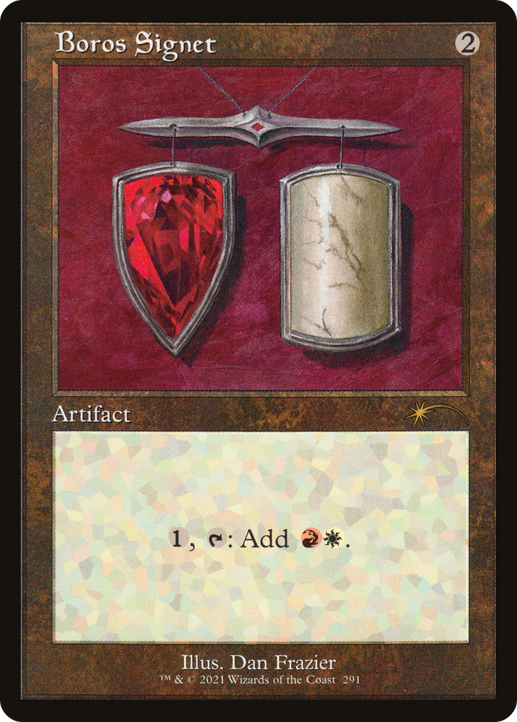 Boros Signet (SLD-291) - Secret Lair Drop Etched Foil