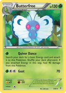 Butterfree 005  - Reverse Holofoil Generations - Holo Rare