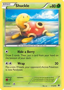 Shuckle 001  - Reverse Holofoil XY  Fates Collide - Uncommon
