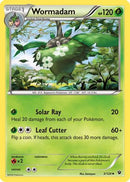 Wormadam (3)  XY  Fates Collide - Uncommon