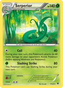 Serperior 007  - Reverse Holofoil XY  Fates Collide - Rare