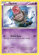 Spoink 030  - Reverse Holofoil XY  Fates Collide - Common