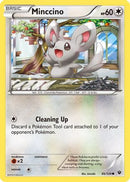 Minccino (86) (86) 086  - Reverse Holofoil XY  Fates Collide - Common