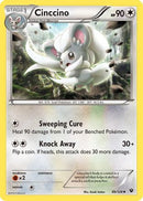 Cinccino (89) (89) 089  - Reverse Holofoil XY  Fates Collide - Uncommon