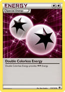 Double Colorless Energy 114  - Reverse Holofoil XY  Fates Collide - Uncommon