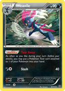 Weavile 061  - Reverse Holofoil XY  Steam Siege - Rare
