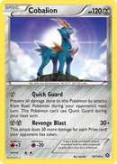 Cobalion 074  - Reverse Holofoil XY  Steam Siege - Rare