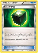 Greedy Dice 102  - Reverse Holofoil XY  Steam Siege - Uncommon