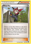 Ninja Boy 103  - Reverse Holofoil XY  Steam Siege - Uncommon